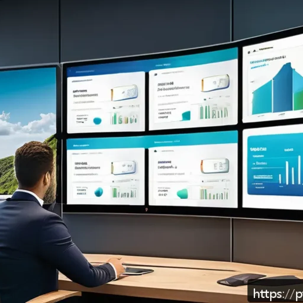 관광 기업 재무 전략 - A modern tourism office environment with a diverse team of professionals using advanced financial ma...