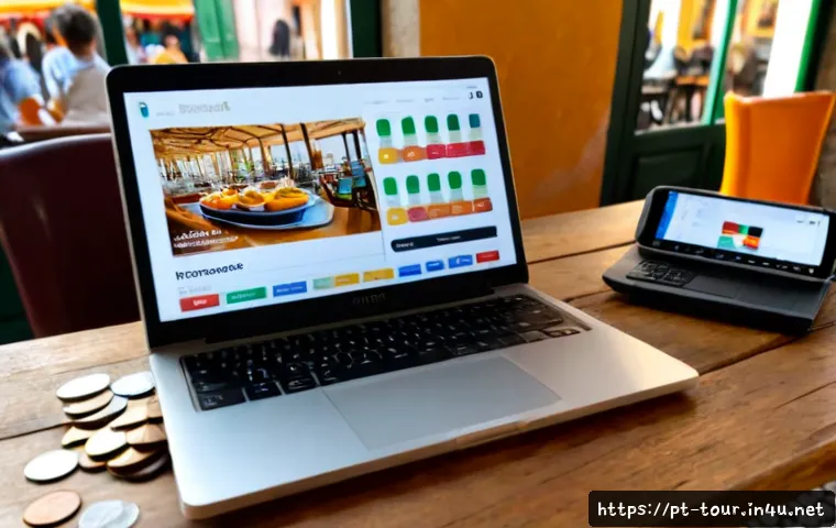 Home 17 광고 및 프로모션 전략 - Photorealistic small business advertising strategy scene in Lisbon, Portugal: a confident Portuguese...